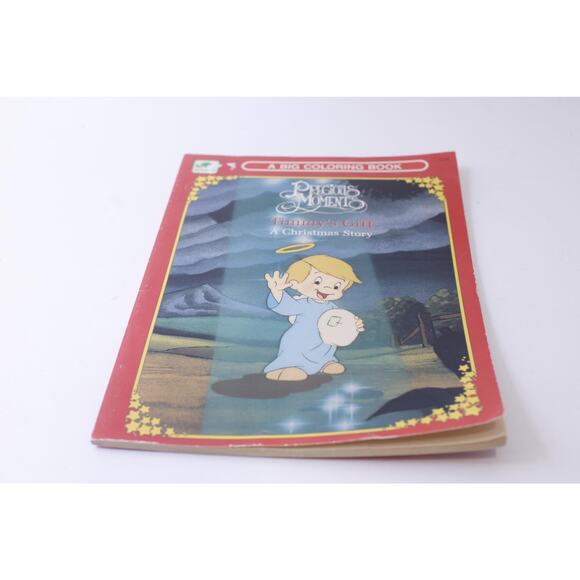 Unused Precious Moments, Timmy's Gift, A Big Coloring Book, a Christmas Story - Picture 1 of 4